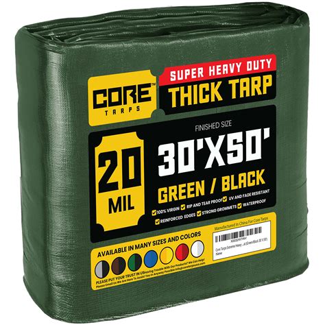 Shop Project Source 16-ft x 20-ft Silver Waterproof Commercial Polyethylene 15-mil Tarp in the Tarps department at Lowe&39;s. . Tarps lowes